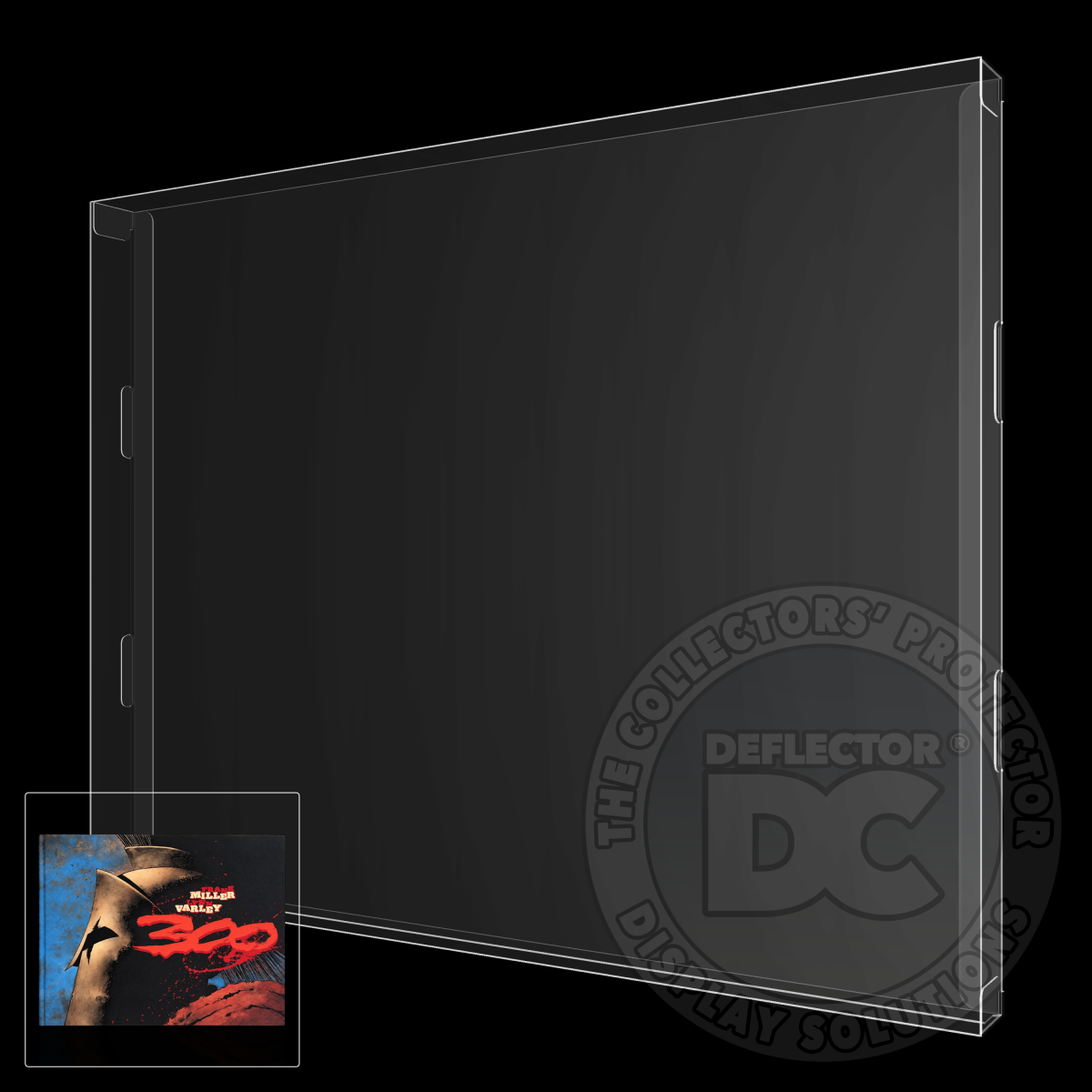 300 Graphic Novel Hardcover Book Display Case