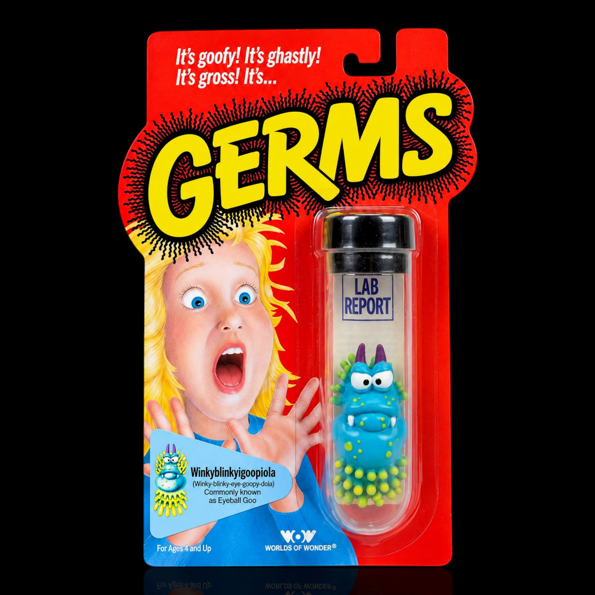Germs (Worlds of Wonder) Figure Display Case