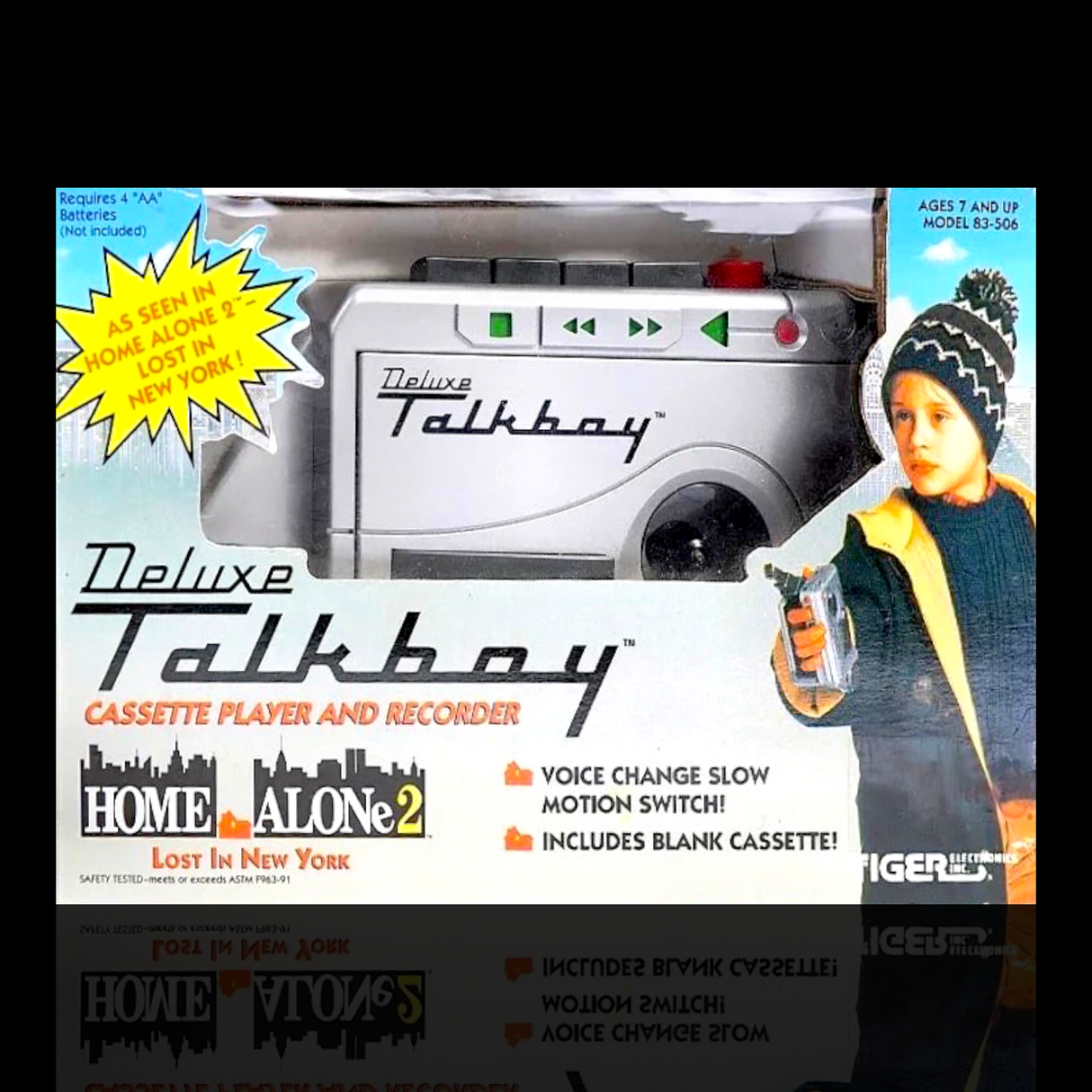 Home Alone Deluxe Talkboy Display Case