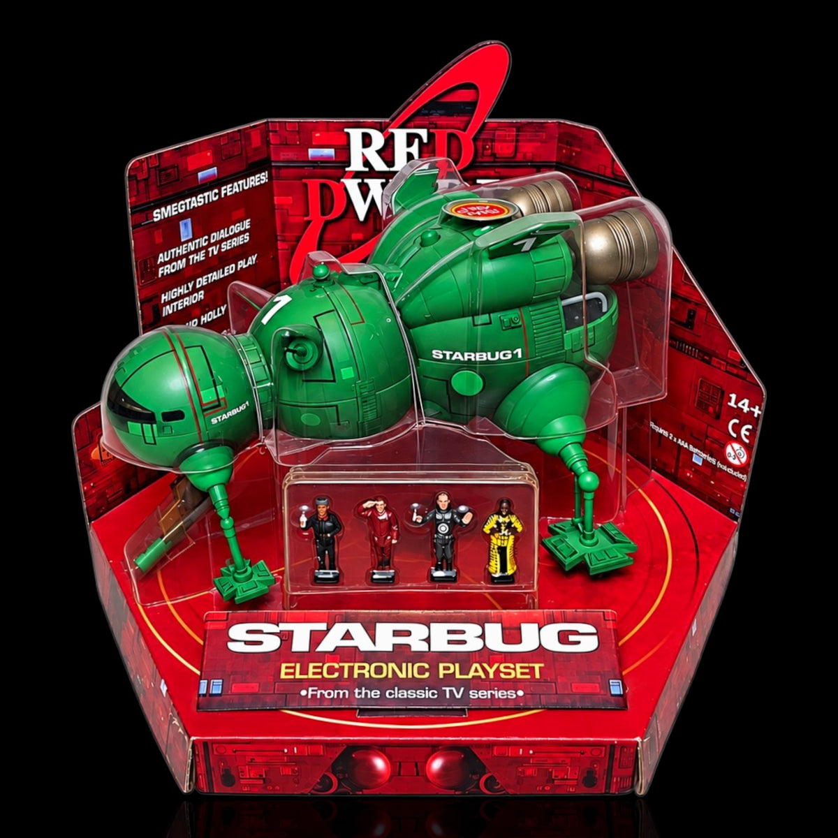 Red Dwarf Starbug Electronic Playset Display Case
