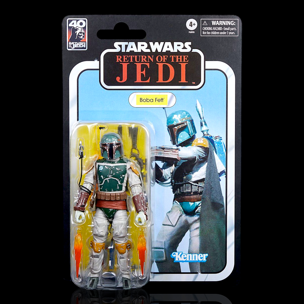Star Wars Return Of The Jedi 40th Anniversary Boba Fett Figure Display Case