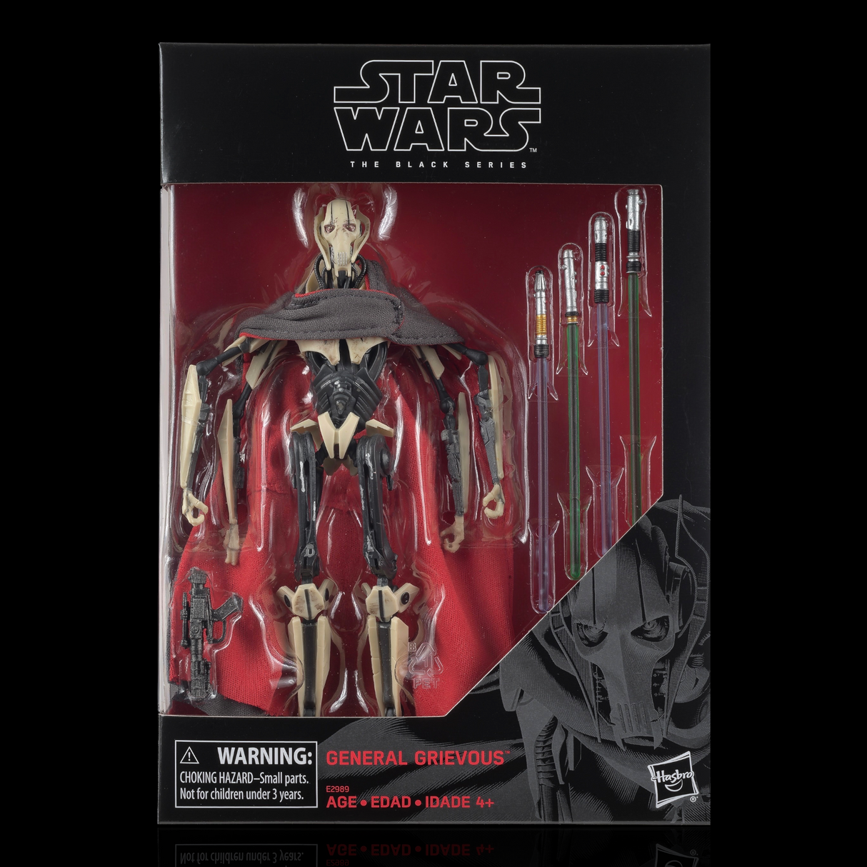 Star Wars The Black Series General Grievous Deluxe Figure Display Case
