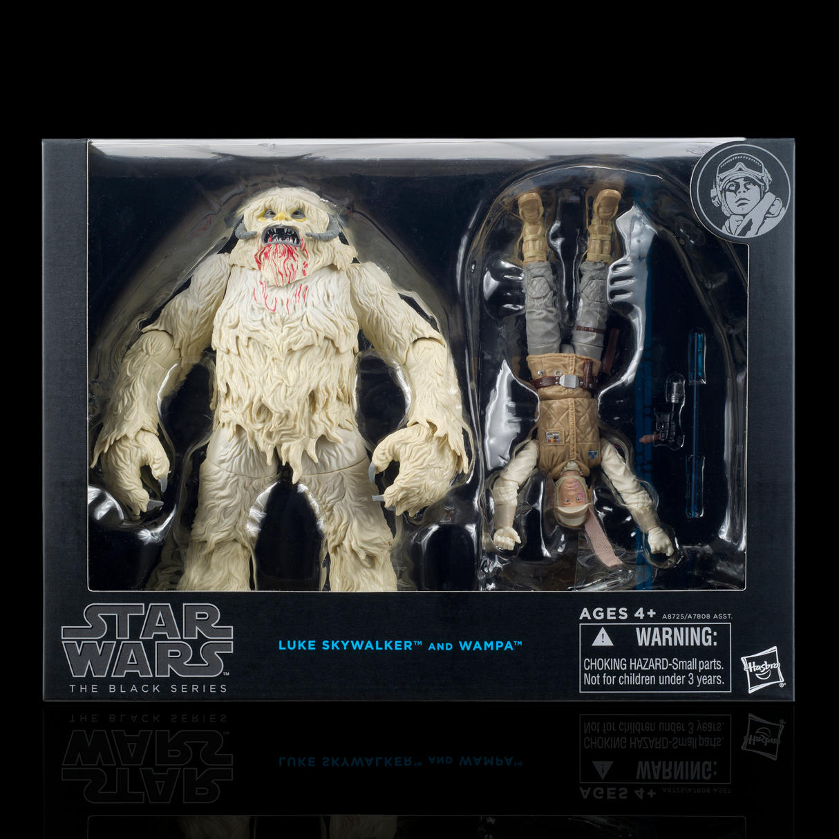 Star Wars The Black Series Luke Skywalker And Wampa Figure Display Case