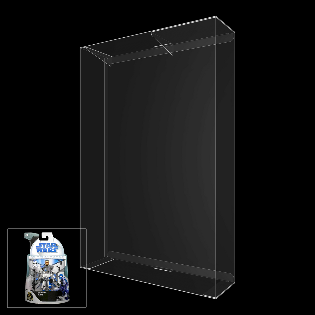 Star Wars The Black Series The Clone Wars Figure Display Case