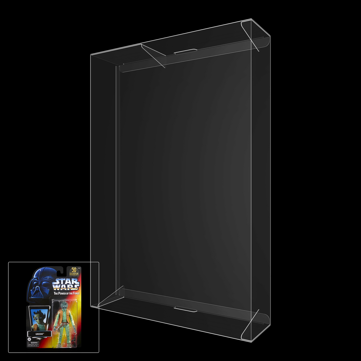 Star Wars The Black Series The Power Of The Force (Red Line) Figure Display Case
