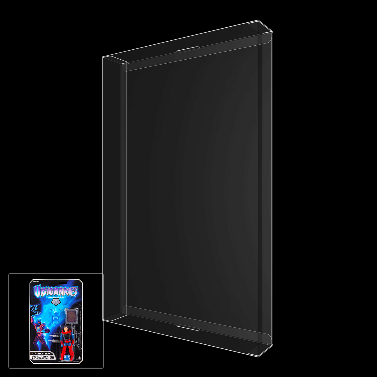 Visionaries Knights Of The Magical Light Figure Display Case