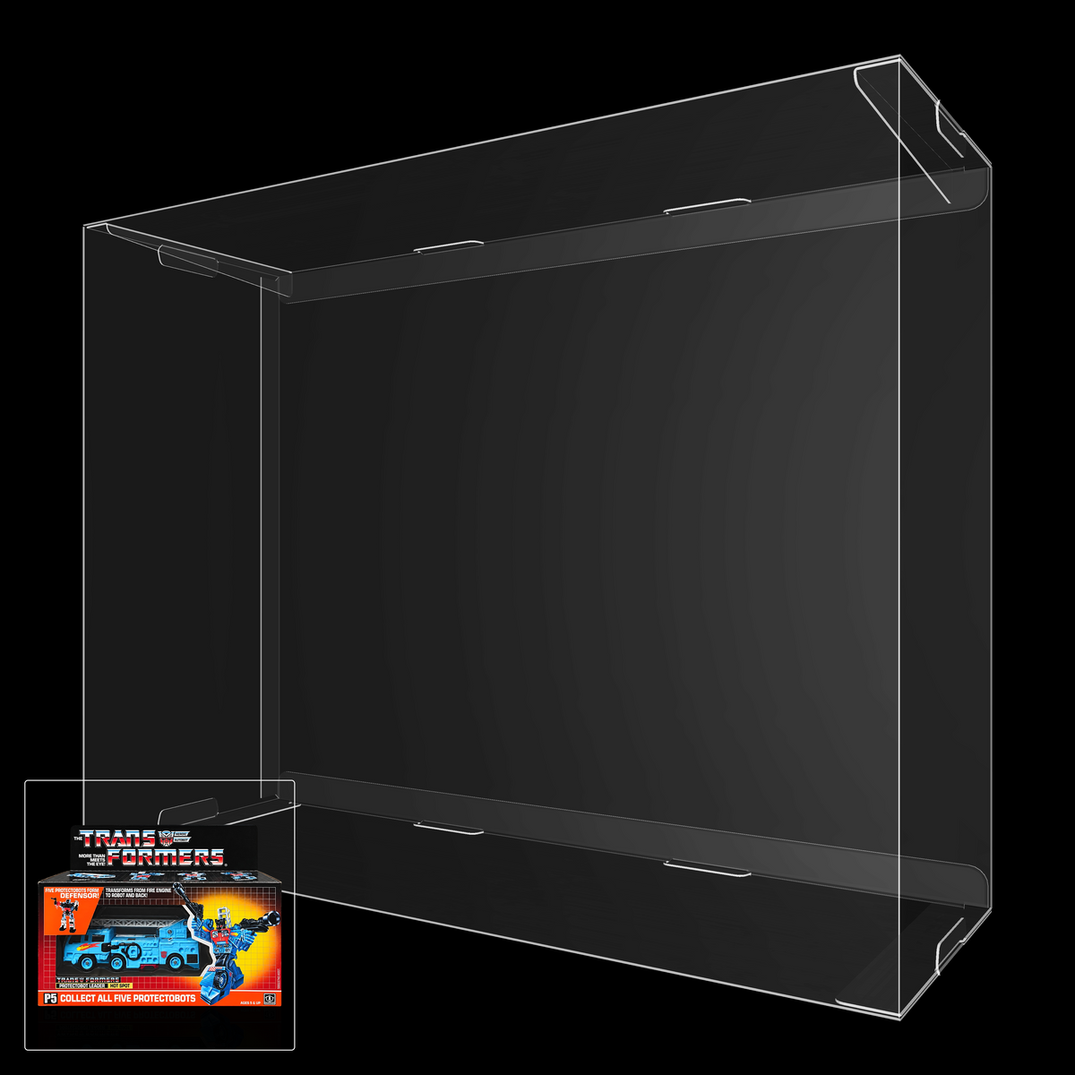 Transformers G1 Protectobot Hot Spot Figure Display Case