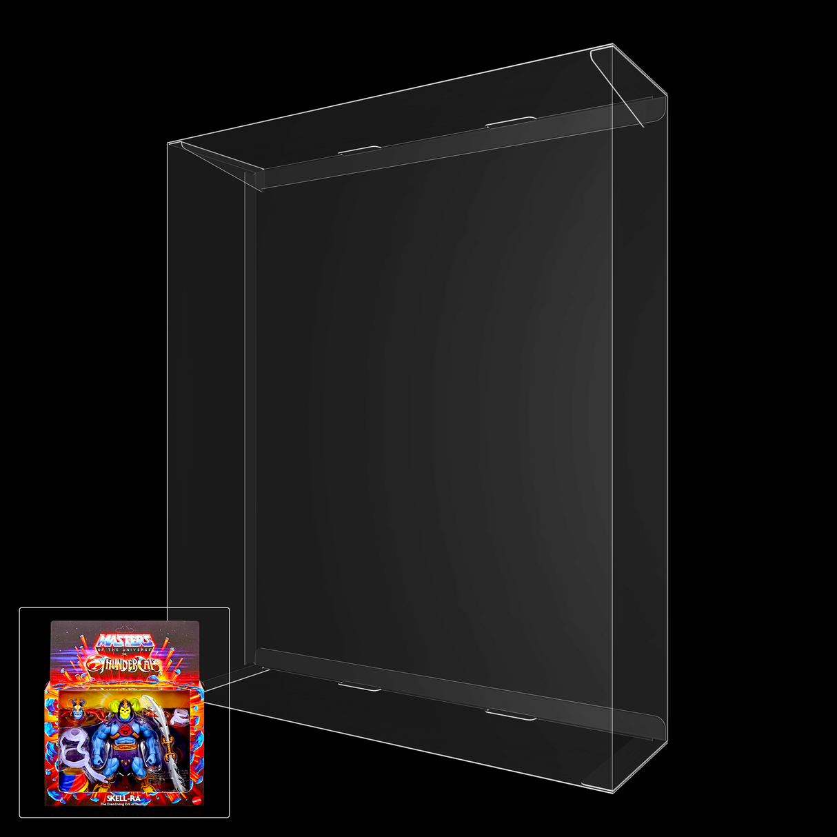 Masters Of The Universe x Thundercats Deluxe Skell-Ra Figure Display Case