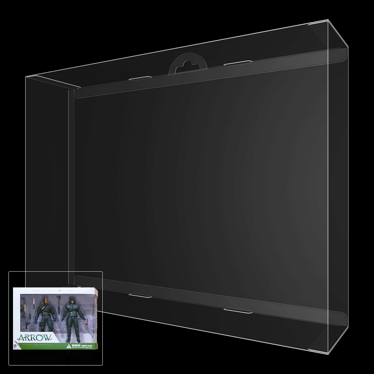Arrow Oliver Queen & Deathstroke (DC Collectibles) Two-Pack Figure Display Case
