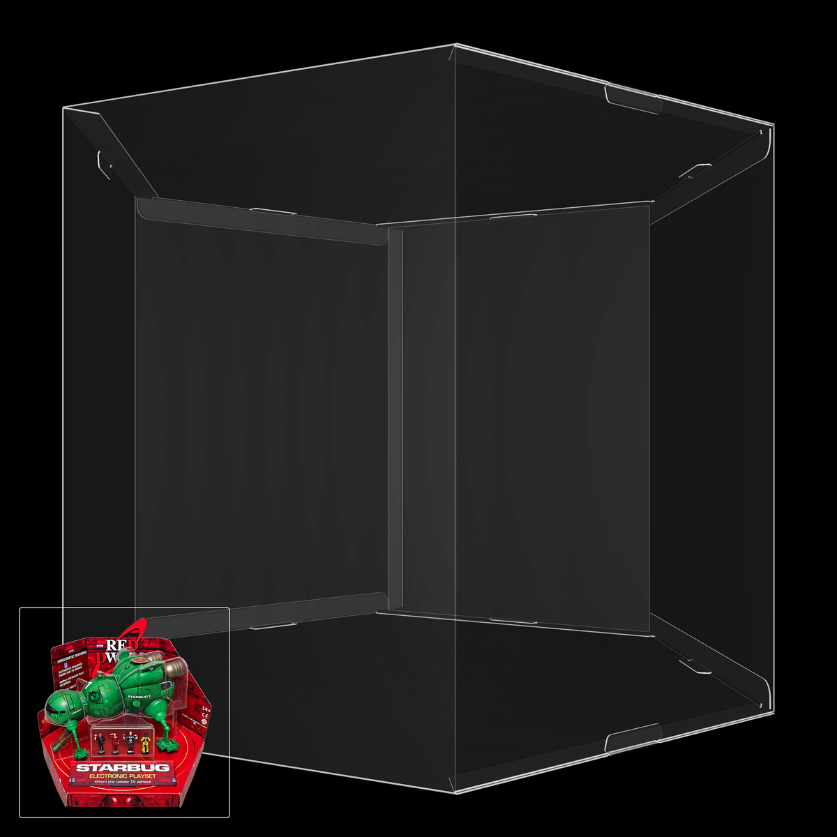 Red Dwarf Starbug Electronic Playset Display Case