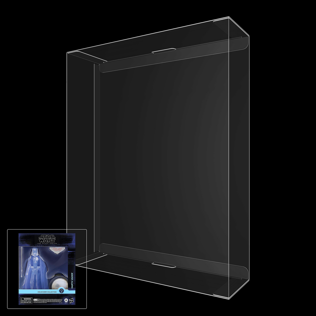 Star Wars The Black Series Holocomm Collection Figure Display Case