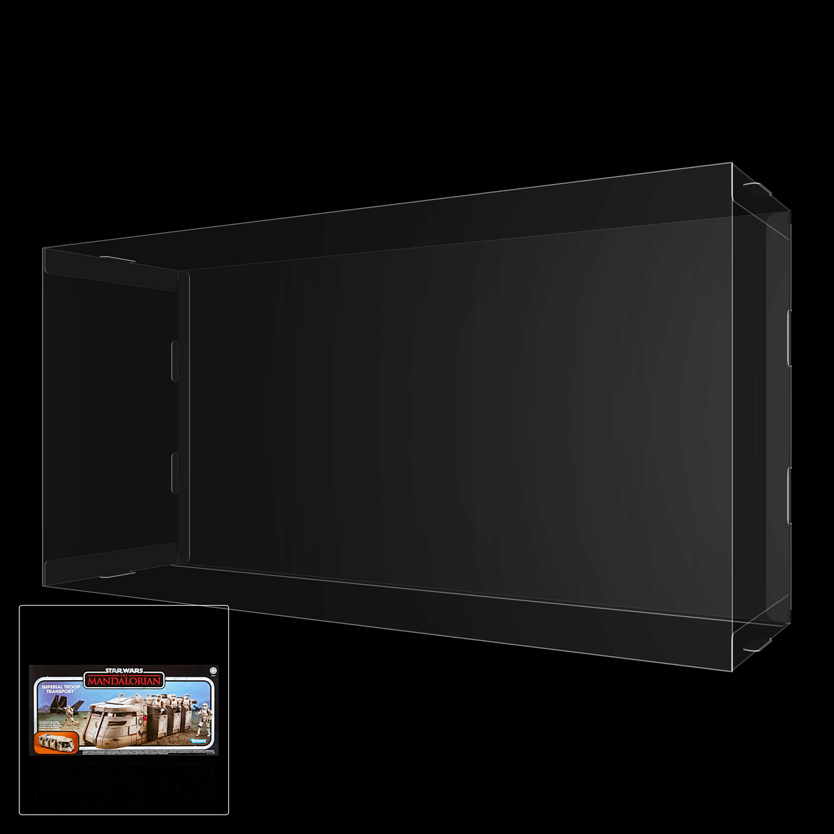 Star Wars The Vintage Collection Imperial Troop Transport Display Case