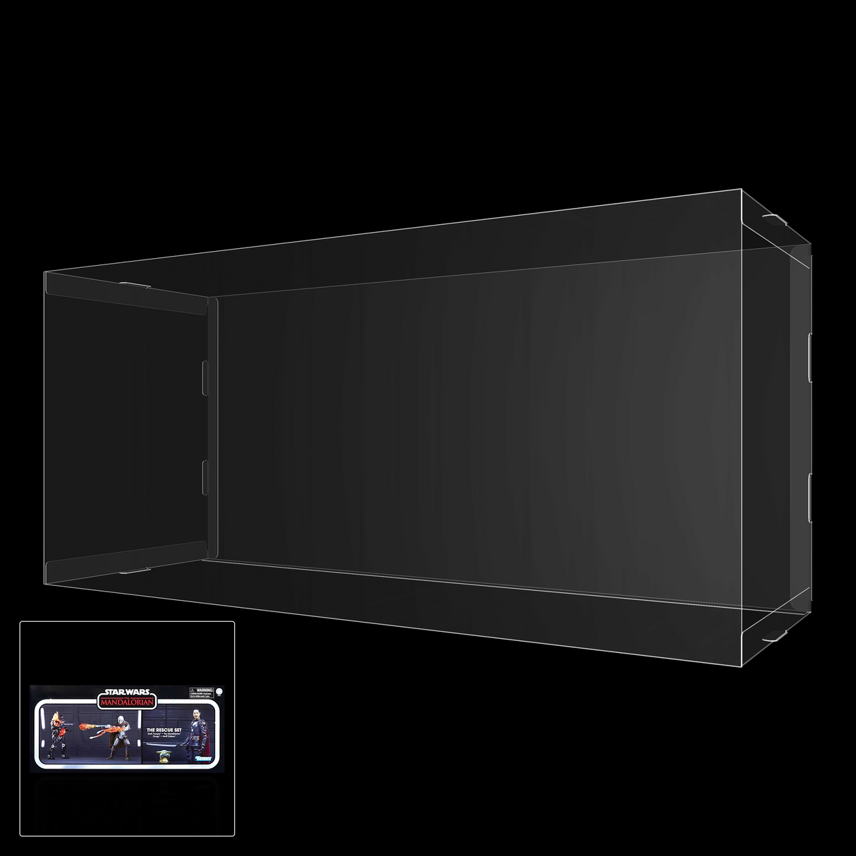 Star Wars The Vintage Collection The Rescue Set Multipack Figure Display Case