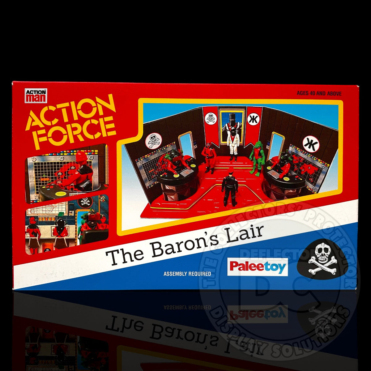 Action Force The Baron’s Lair Playset (Paleetoy) Display