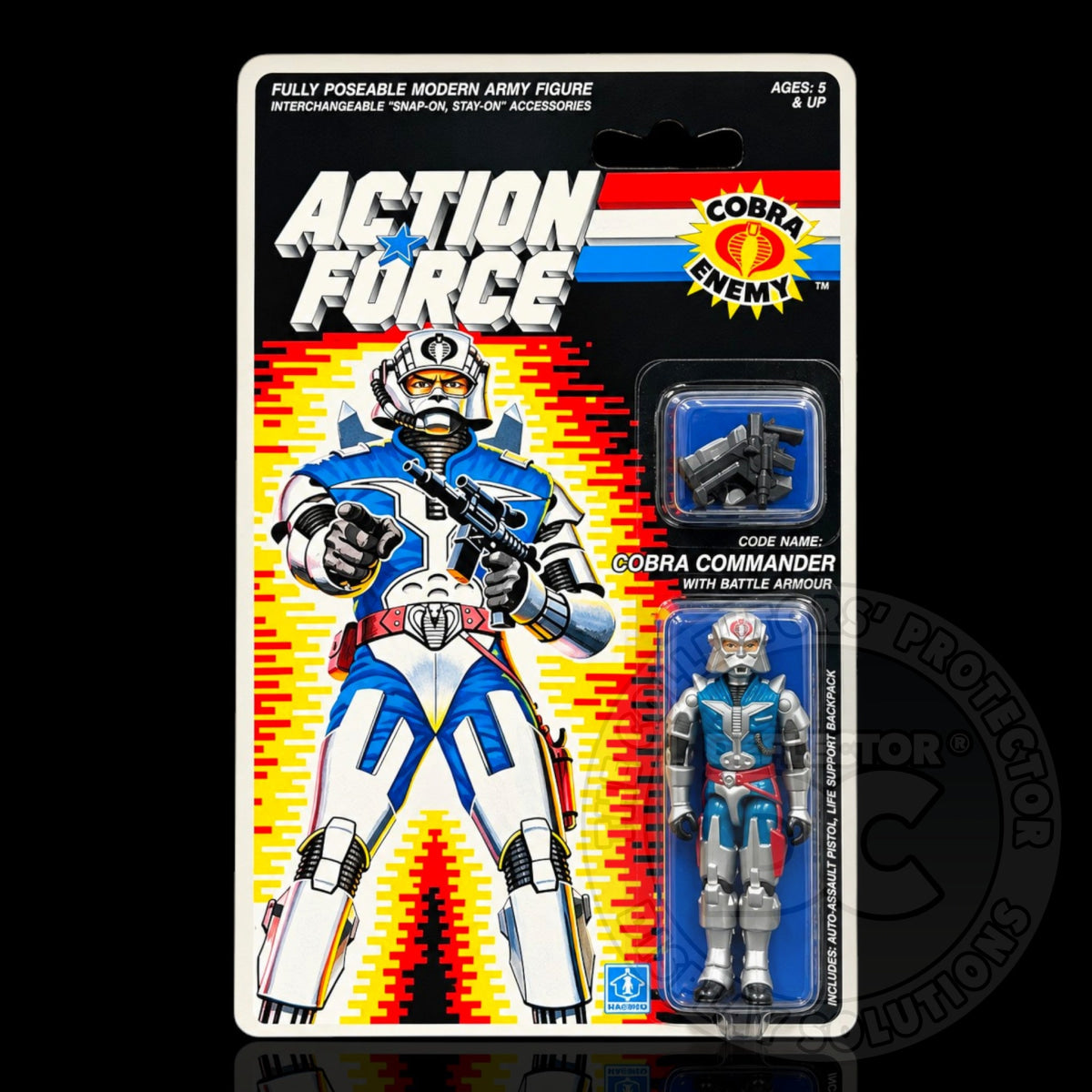 Action Force (European) Figure Display Case