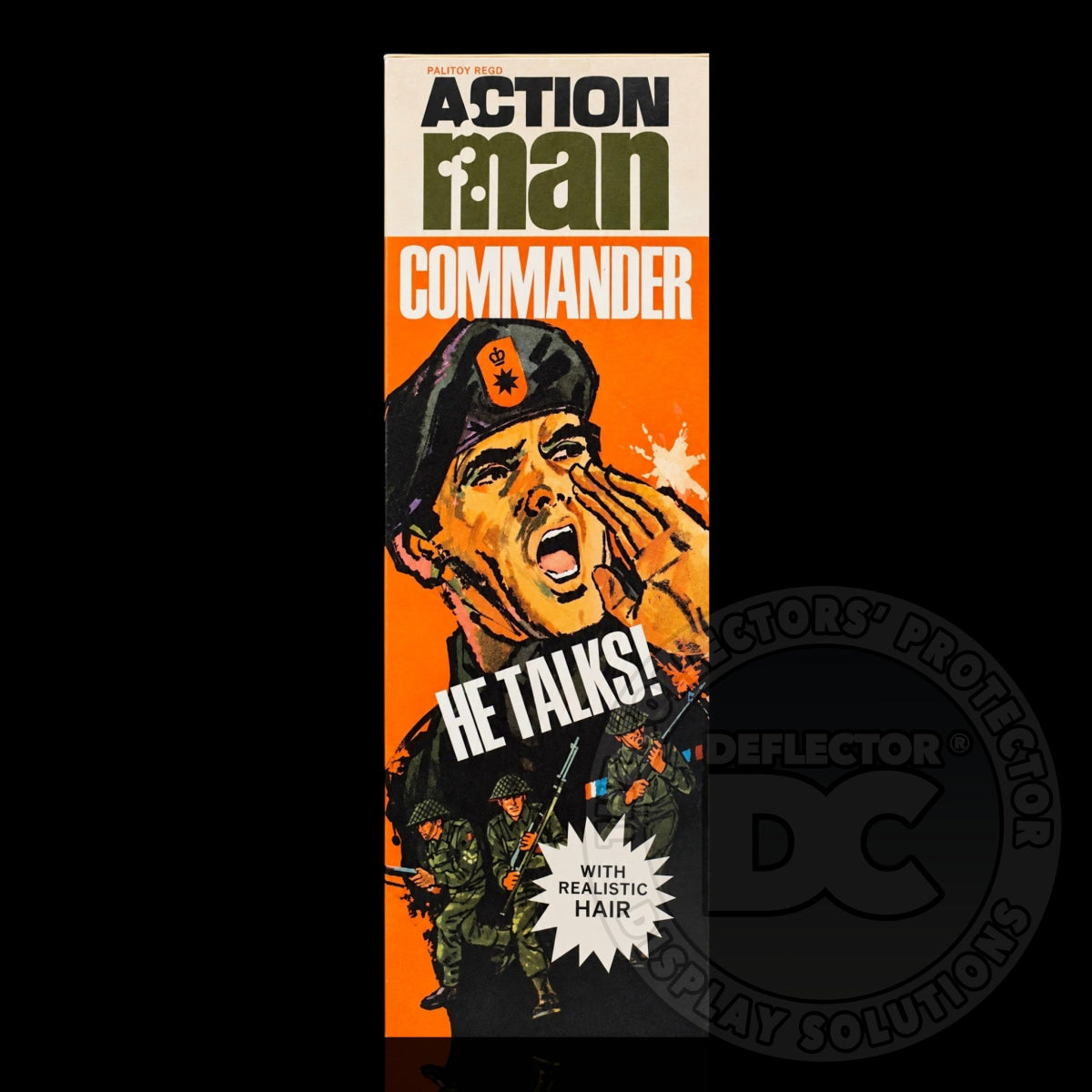 Action Man Commander Figure Display Case