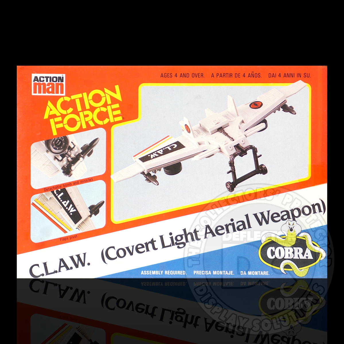 Action Man Action Force Cobra C.L.A.W. (Picture Box)