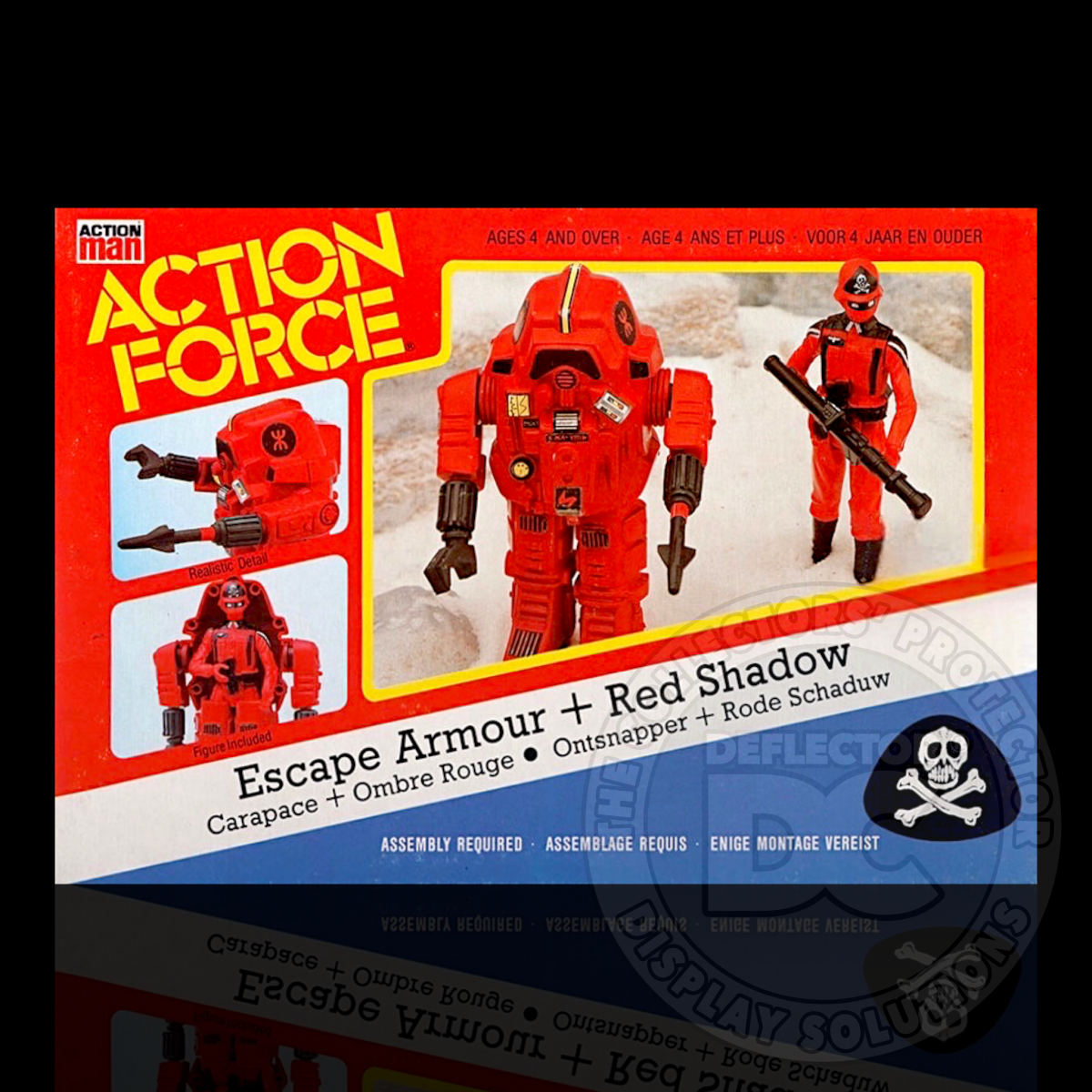 Action Man Action Force Escape Armour + Red Shadow (Picture