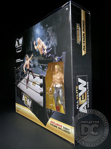AEW Unrivaled Collection Action Ring Display Case