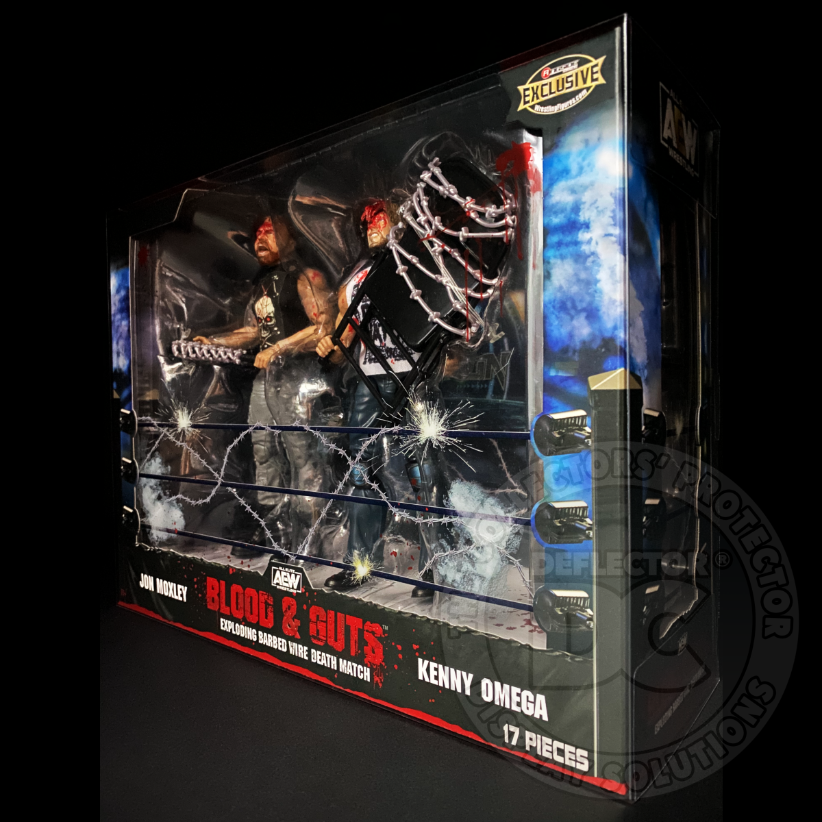 AEW Unrivaled Collection Exploding Barbed Wire Death Match