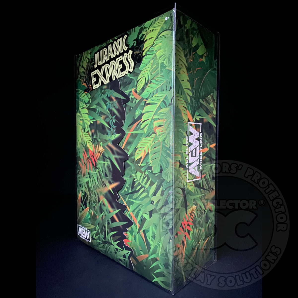 AEW Unrivaled Collection Jurassic Express Figure Display
