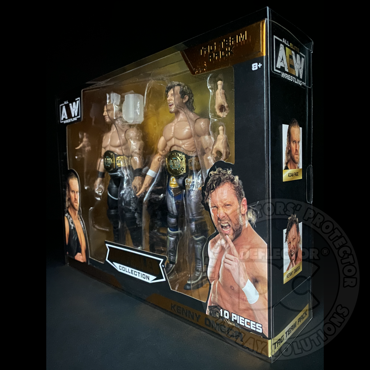 AEW Unrivaled Collection Tag Team Pack Display Case