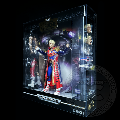 AEW Unrivaled Supreme Collection Figure Display Case