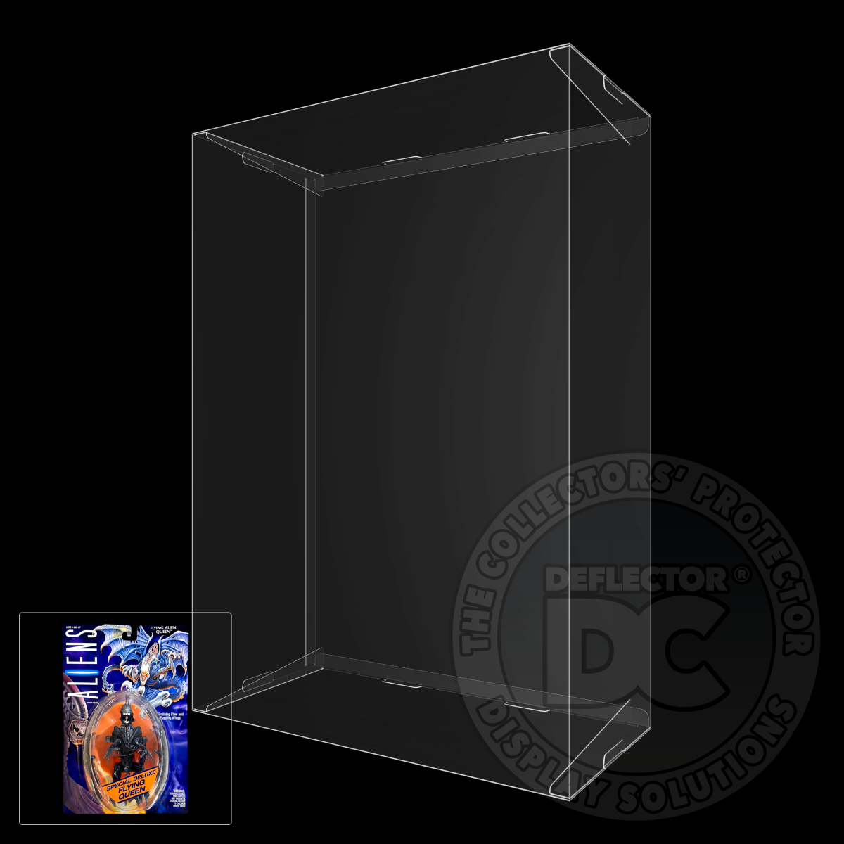 Aliens Special Deluxe Flying Queen Figure Display Case