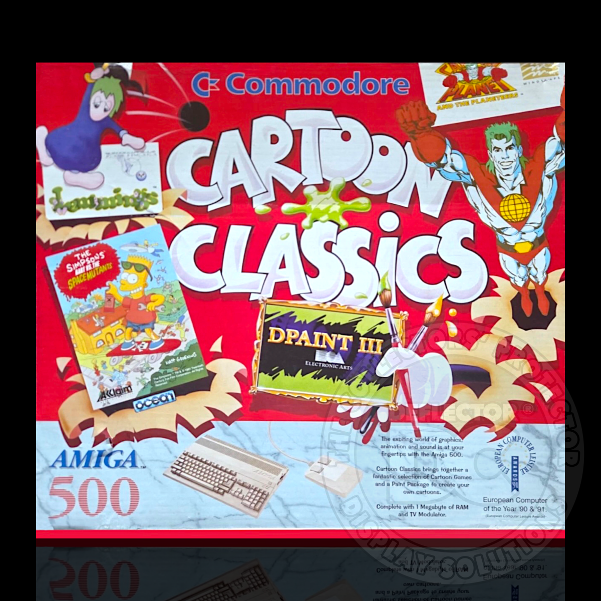 Amiga 500 Cartoon Classics Display Case