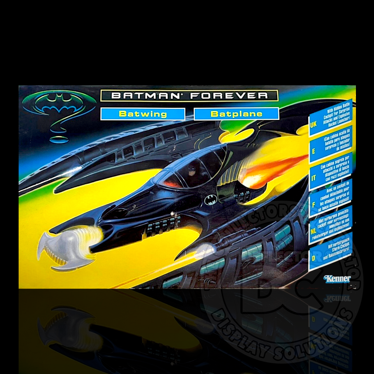 Batman Forever Batwing Batplane Display Case