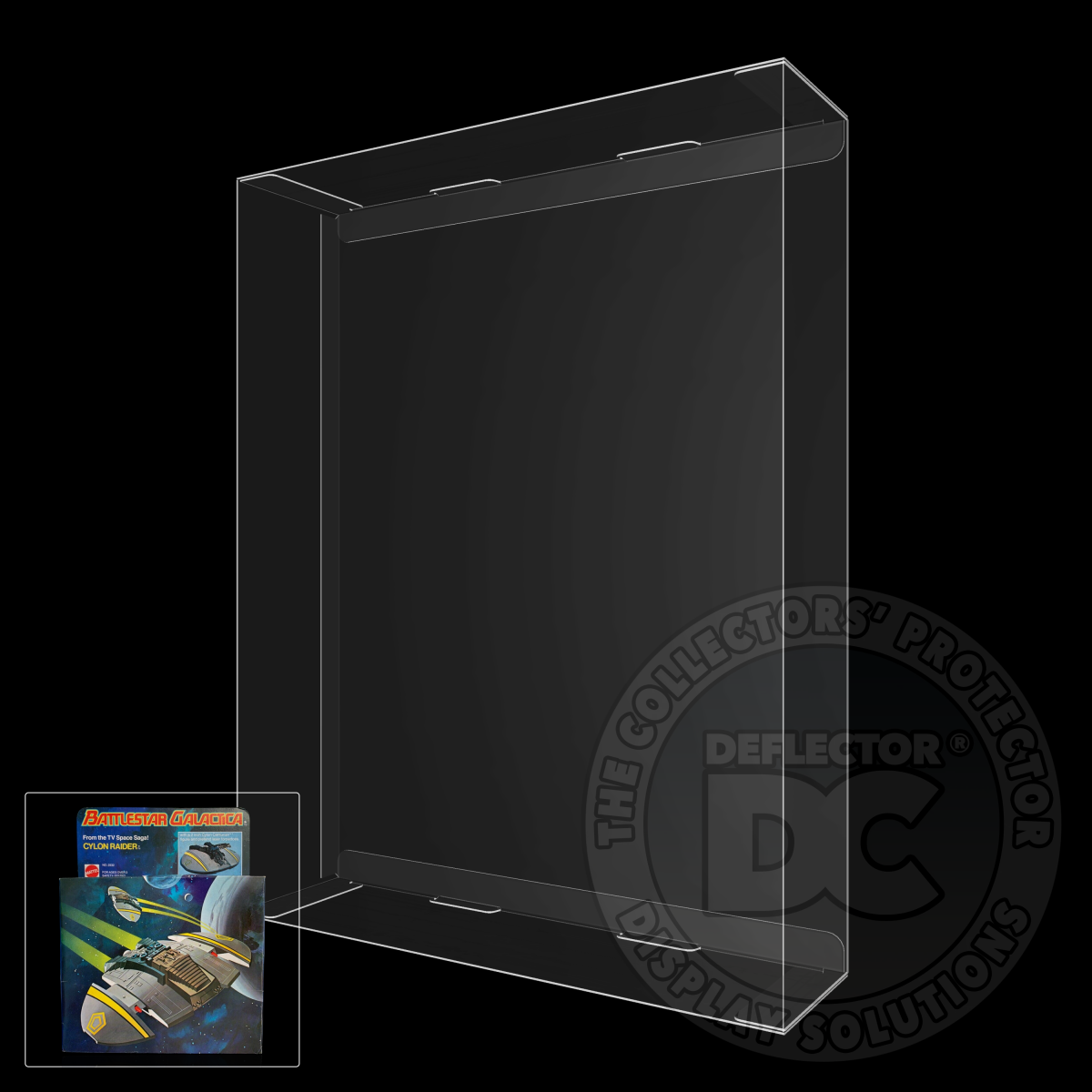 Battlestar Galactica Cylon Raider Vehicle Display Case