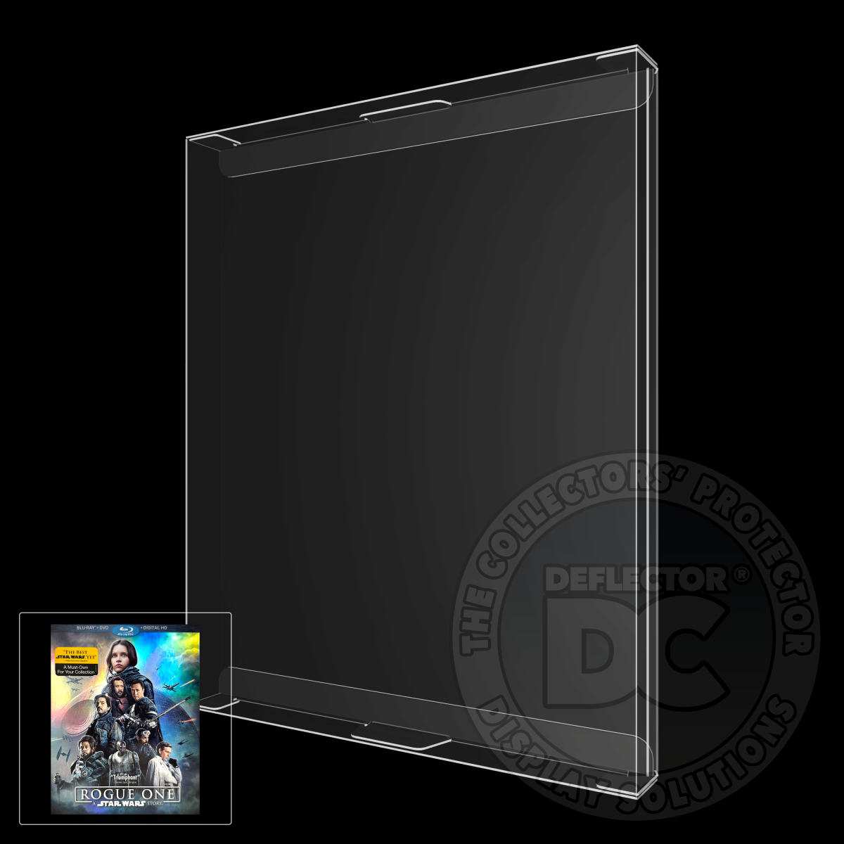 Blu-ray Disc Case with Slipcover (11mm) Display Case