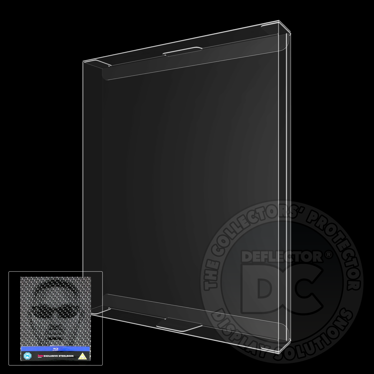 Blu-ray Steelbook (With J-Card) Display Case