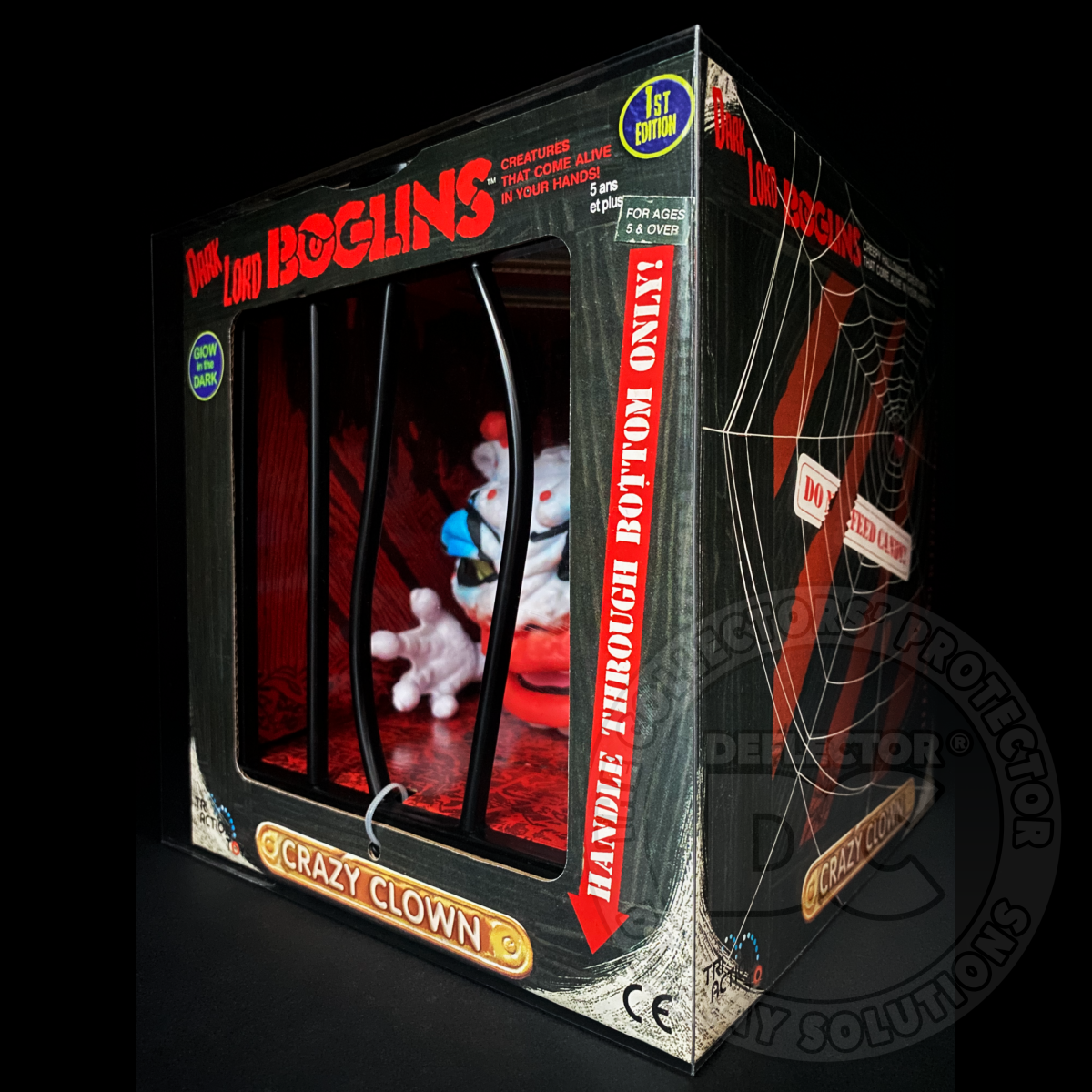 Boglins Dark Lord Hand Puppet Display Case