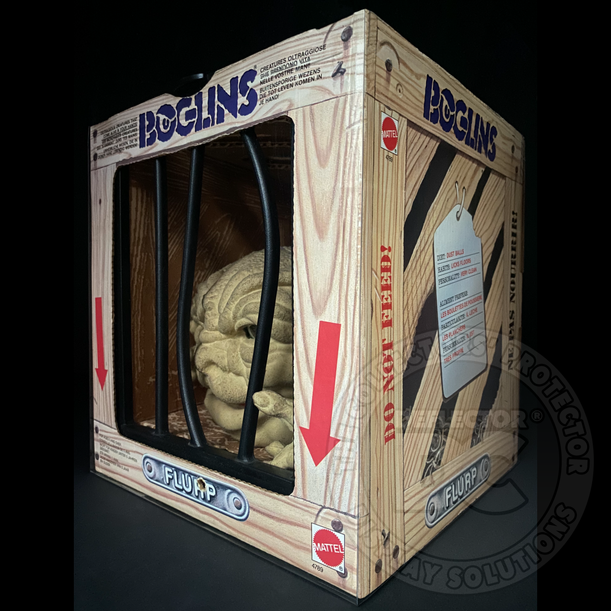 Boglins Large Hand Puppet Display Case