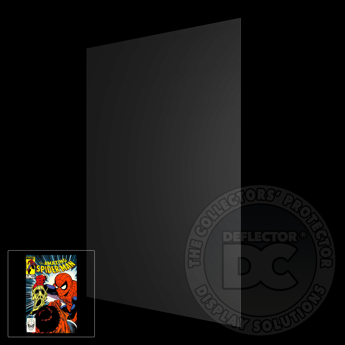 Bronze Age Comic Book Resealable Bag & Clear Backing Board