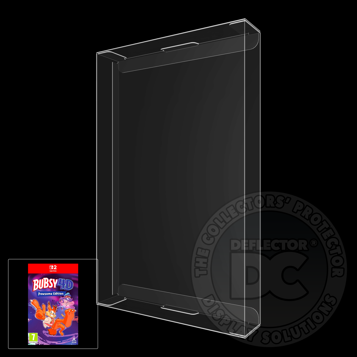 Bubsy 4D Pawsome Edition (Nintendo Switch 2) Display Case