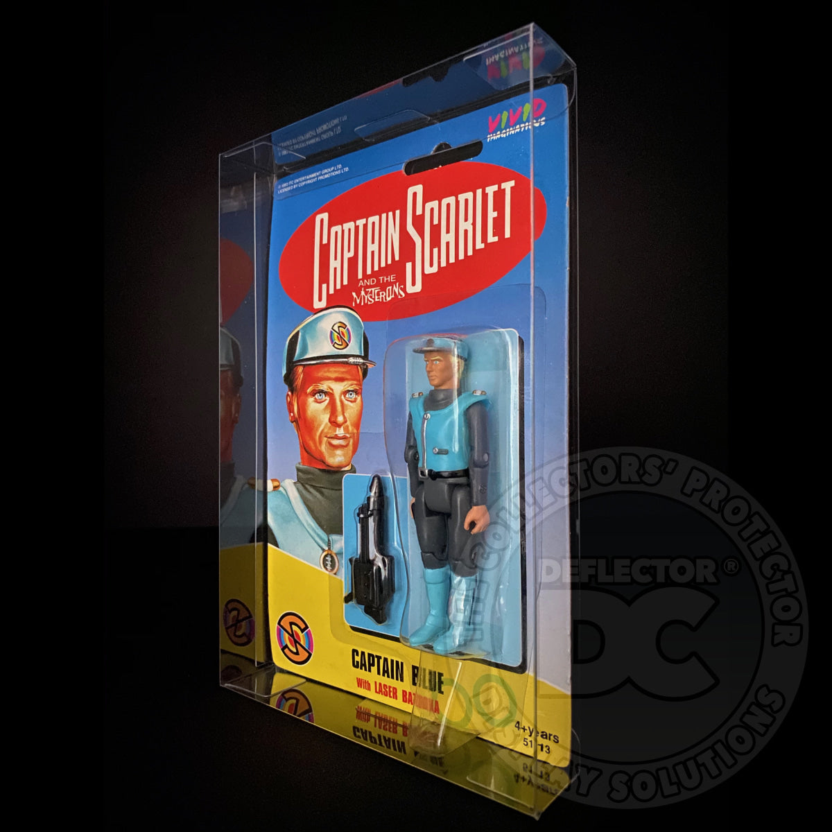 Captain Scarlet and the Mysterons Figure Display Case