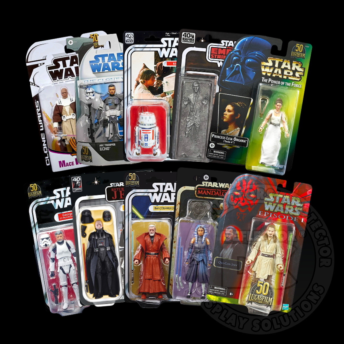 Carded 6 Inch Action Figure (Star Wars 20th-40th-50th