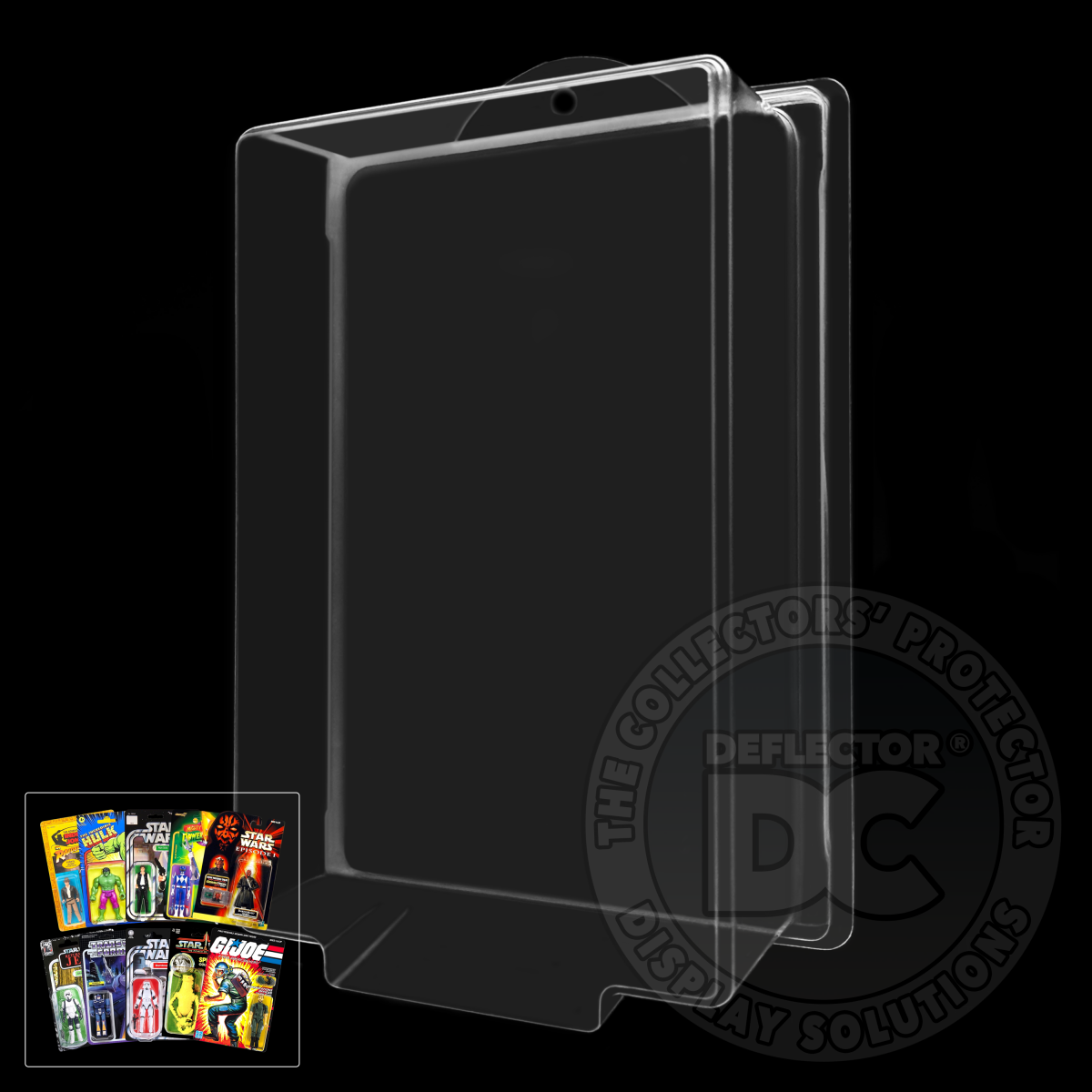 Carded Action Figure Blister Display Case (Extra-Large