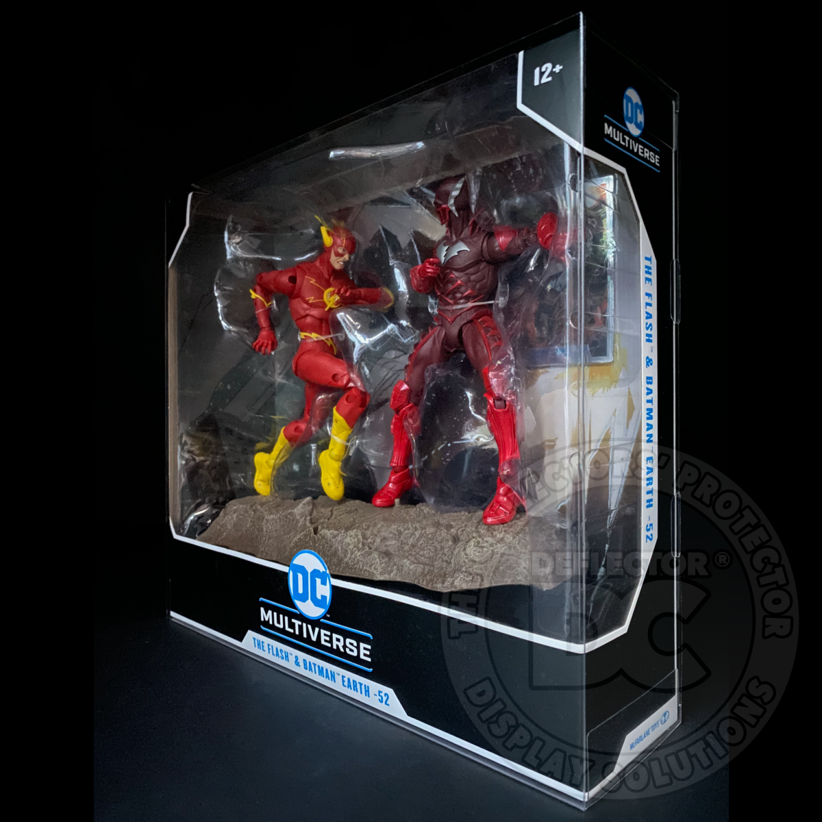 DC Multiverse 2 Pack Figure Folding Display Case