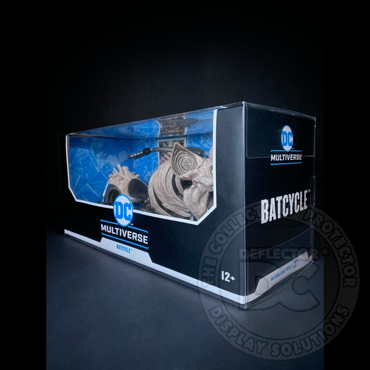 DC Multiverse Death Metal Batcycle Folding Display Case