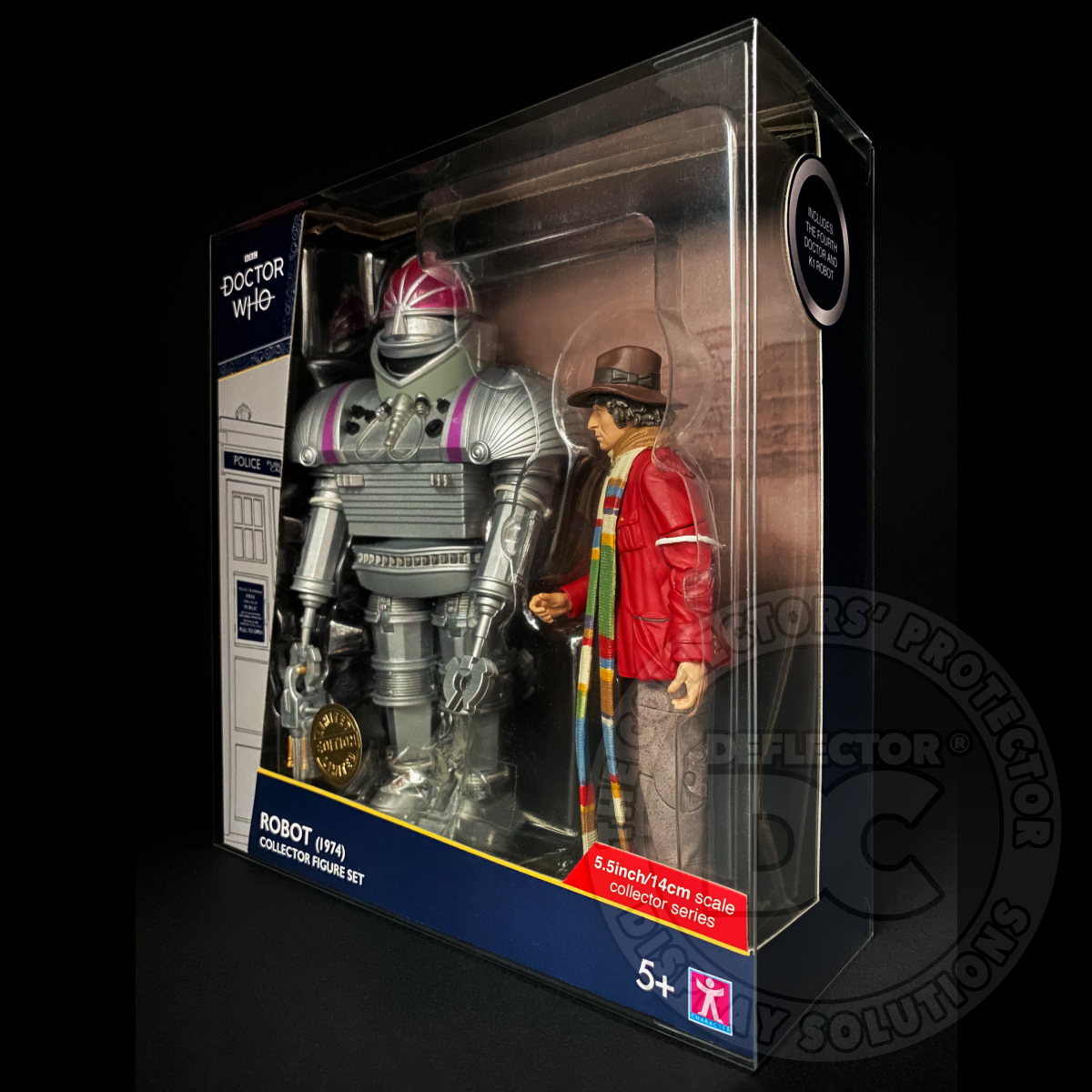 Doctor Who Robot (1974) Figure Folding Display Case