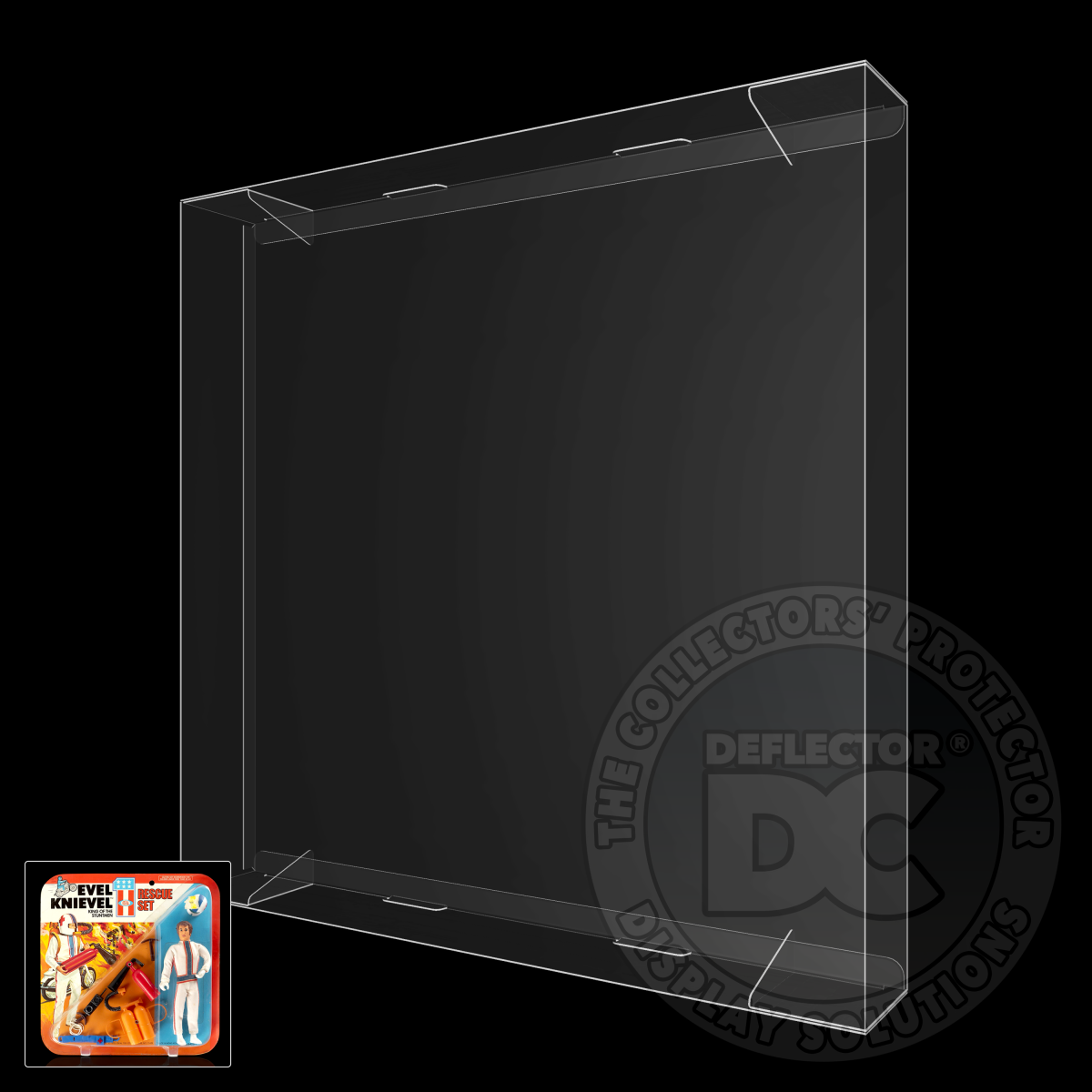 Evel Knievel Rescue Set Figure Display Case