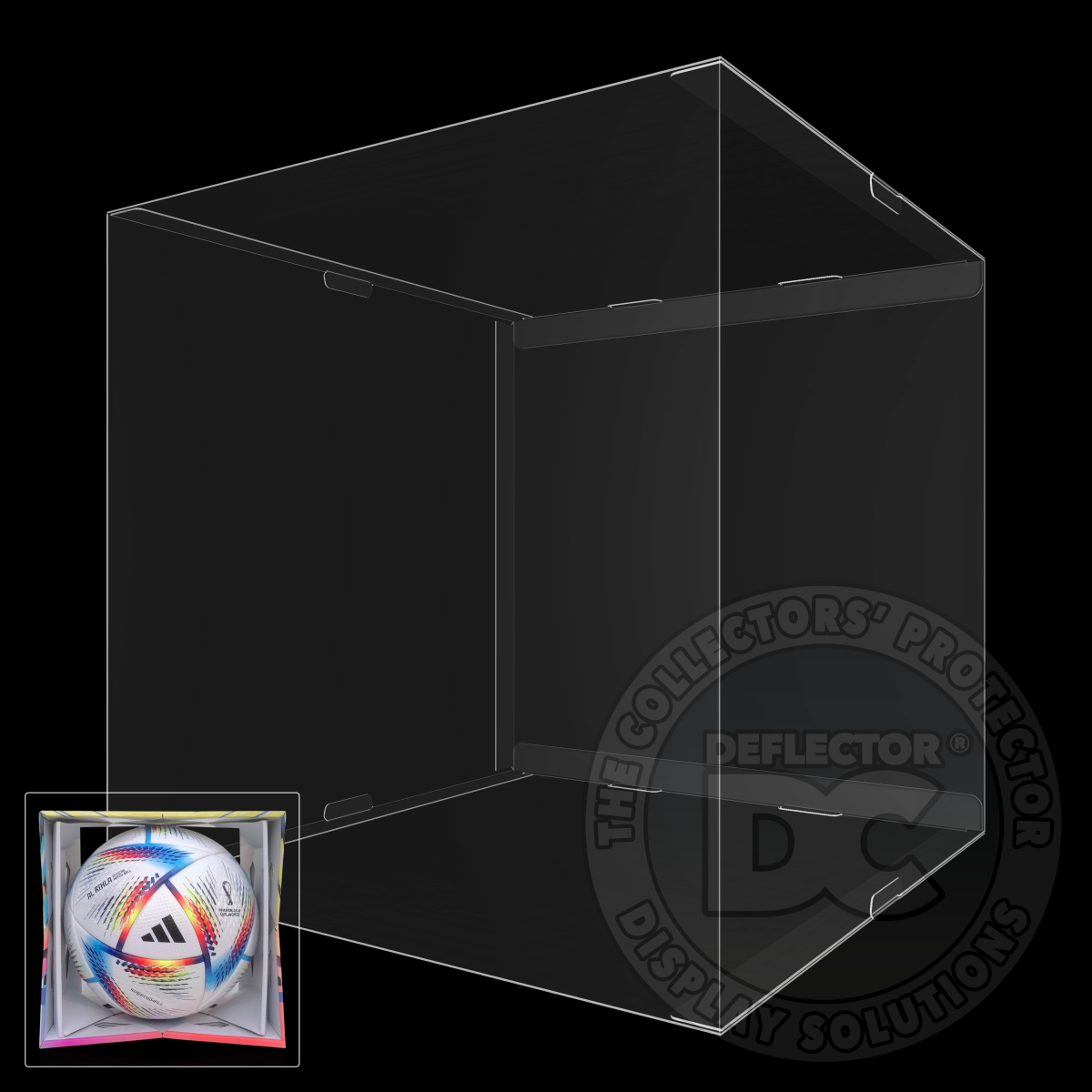 FIFA World Cup 2022 Al Rihla Pro Football Display Case