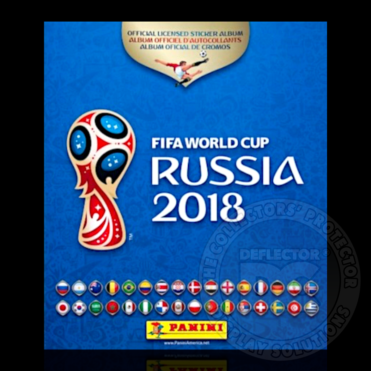 Football World Cup Sticker (Panini) Album Display Case