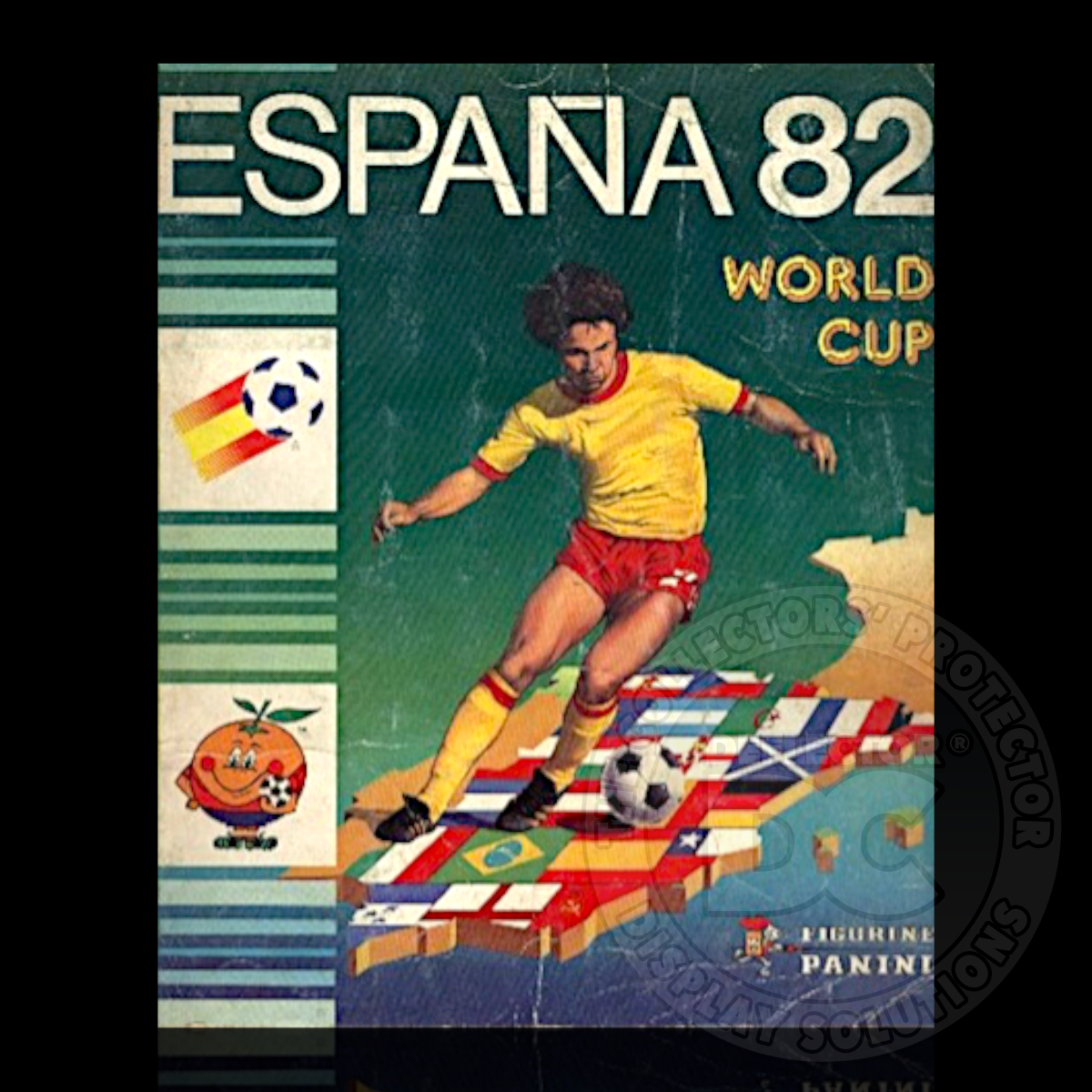 Football World Cup Sticker (Panini) Album Display Case