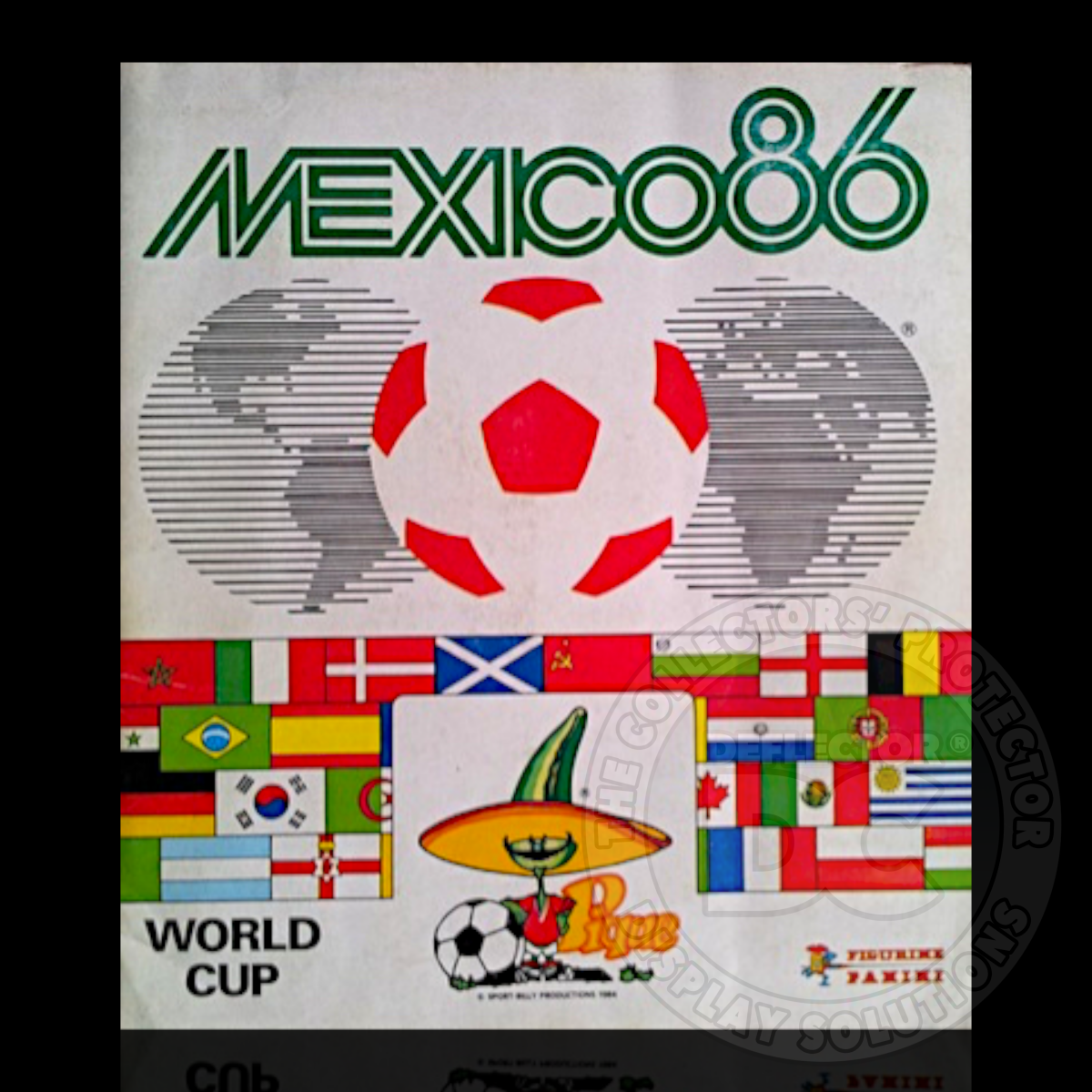 Football World Cup Sticker (Panini) Album Display Case