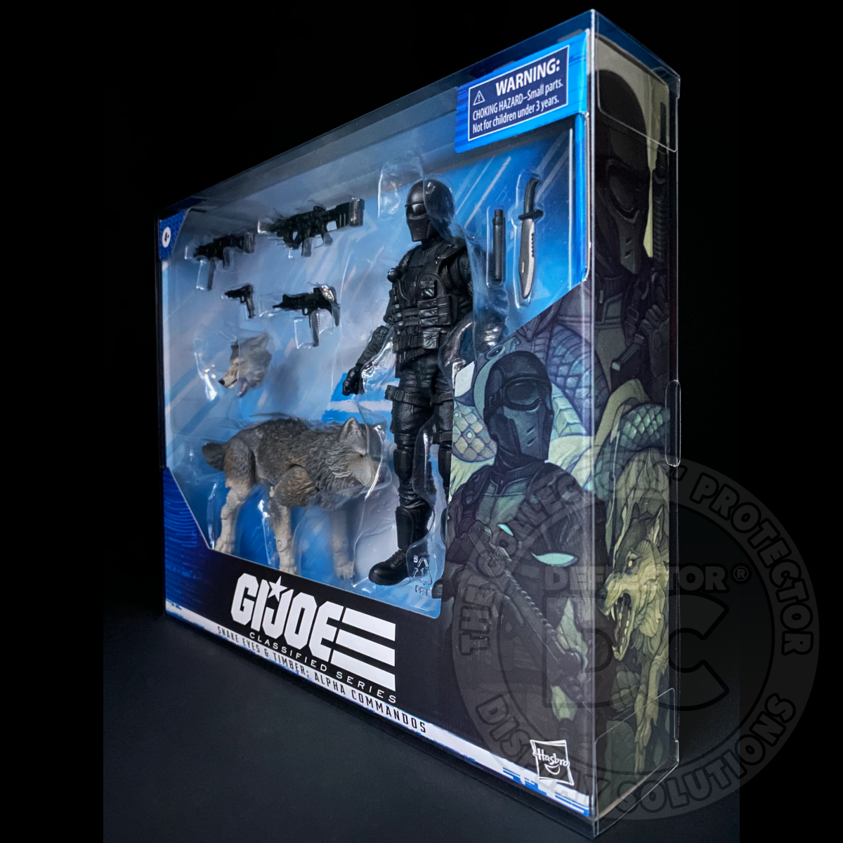 G.I. Joe Classified Series Snake Eyes & Timber Figure