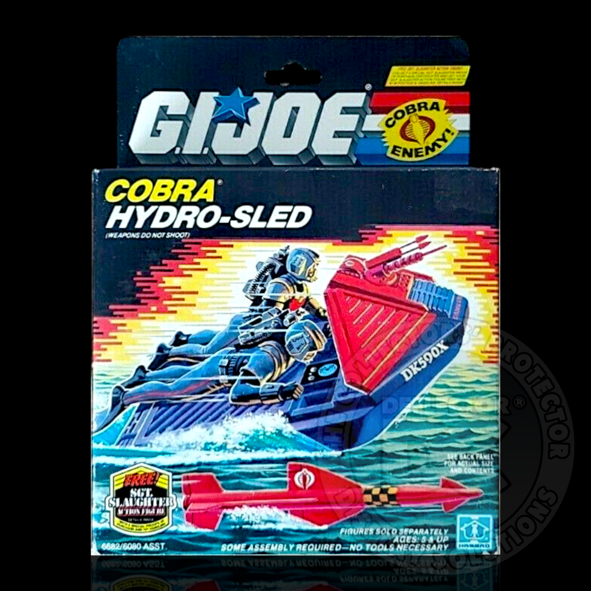 G.I. Joe Cobra Hydro-Sled Display Case